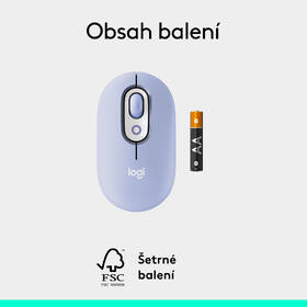 Myš Logitech POP fialová

 obrázok produktu 13 z 13