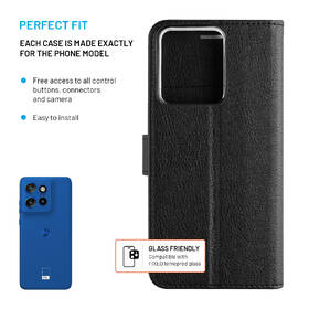 Puzdro na mobil flipové FIXED Opus na Motorola Edge 60 Neo 5G/50 Neo/Moto S50 5G čierne

 obrázok produktu 2 z 7