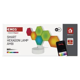 Stolná lampa EMOS GoSmart, Quantum Light, 5,5 W, RGB biela

 obrázok produktu 3 z 10