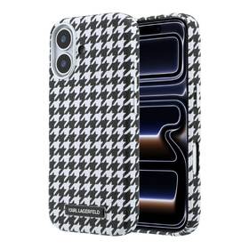 Kryt na mobil Karl Lagerfeld PU Houndstooth Resin Plate MagSafe na Apple iPhone 17 čierny

 obrázok produktu 1 z 6