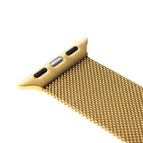 Remienok FIXED Mesh Strap na Apple Watch 42/44/45/49mm zlatý

 obrázok produktu 2 z 5