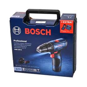 Aku vŕtačka Bosch Professional GSB 120-LI (s batériou) 

 obrázok produktu 5 z 9