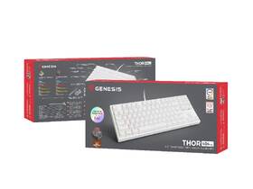 Klávesnica Genesis THOR 404 TKL, RGB, US layout, Kailh Box Brown V2 biela

 obrázok produktu 12 z 12