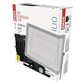 Reflektor EMOS ILIO 51W 4600LM PIR IP44 NW čierny/sivý

 obrázok produktu 4 z 9