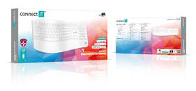 Klávesnica Connect IT For Health ErgoOffice, CZ/SK layout biela

 obrázok produktu 5 z 5