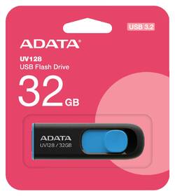 USB flashdisk ADATA Dash Drive UV128 32GB čierny/modrý

 obrázok produktu 4 z 4