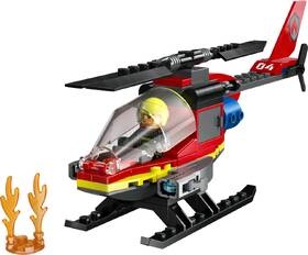 Stavebnica LEGO® City 60411 Hasičský záchranný vrtuľník 

 obrázok produktu 1 z 6