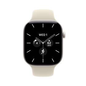 Inteligentné hodinky Apple GPS + Cellular 46 mm perlovo biela keramika, pieskový športový remienok - M/L 

 obrázok produktu 1 z 6