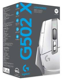 Myš Logitech G502 X Lightspeed biela

 obrázok produktu 7 z 7
