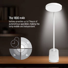 Stolná lampa ColorWay CW-DL02B-B, 3,5 W biela

 obrázok produktu 6 z 6
