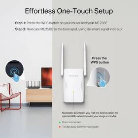 Wi-Fi extender Mercusys ME25BE biely

 obrázok produktu 7 z 8