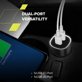 Adaptér do auta Canyon OnDrive 85 PD 83W USB-A+USB-C čierny

 obrázok produktu 8 z 9