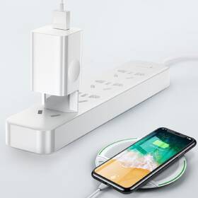 Nabíjačka do siete Baseus 1xUSB, Quick Charge 3.0, 24W biela

 obrázok produktu 7 z 7