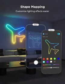 LED pásik Govee Neon 2 MATTER, 3m, RGBIC 

 obrázok produktu 4 z 12