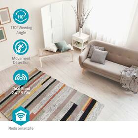 IP kamera Nedis SmartLife WIFICI12CWT biela

 obrázok produktu 8 z 10