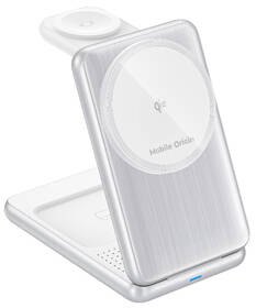 Bezdrôtová nabíjačka Mobile Origin PW8 3in1 Foldable Qi2 strieborná

 obrázok produktu 1 z 4