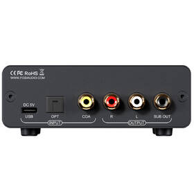 DAC prevodník Fosi Audio Q6 čierny

 obrázok produktu 1 z 10