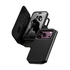 Puzdro na mobil flipové PanzerGlass CARE na Apple iPhone 18 Pro / 17 Pro Tango 2v1 Wallet MagSafe čierne

 obrázok produktu 1 z 4