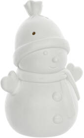 LED dekorácie RETLUX RXL 415, porcelánový snehuliak, 1 LED, 15,2 cm, teplá biela 

 obrázok produktu 1 z 3