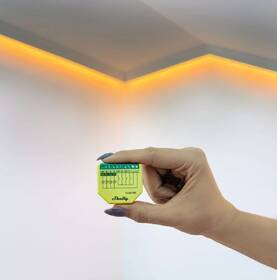 Modul Shelly Plus RGBW, stmievač pre LED pásky, WiFi žltý

 obrázok produktu 4 z 4