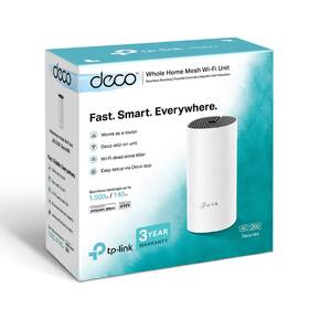 Kompletný Wi-Fi systém TP-Link Deco E4 (1 ks) biely

 obrázok produktu 7 z 7