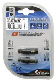 Autožiarovka Compass 4LED 3030 12V (2 ks) 

 obrázok produktu 2 z 2