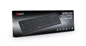 Klávesnica C-Tech WLTK-01 s touchpadom čierna

 obrázok produktu 2 z 2