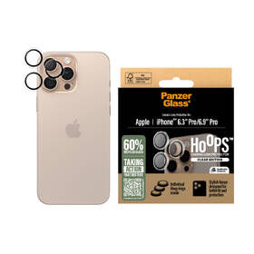 Ochranné sklo šošovky fotoaparátu PanzerGlass HoOps na Apple iPhone 16 Pro/15 Pro/16 Pro Max/15 Pro Max 

 obrázok produktu 1 z 3