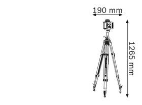 Statív Bosch Professional BT 300 HD 

 obrázok produktu 2 z 5