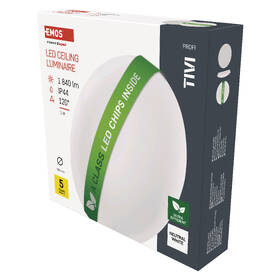 LED stropné svietidlo EMOS Tivi, 38 cm, 11 W biele

 obrázok produktu 11 z 11