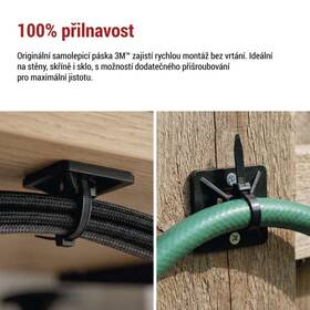 Páska EMOS SAMOLEPICÍ PATKA 30×30MM 3M TAPE, 25KS čierna

 obrázok produktu 2 z 11