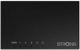 Switch Strong SW5000M 5-Port Gigabit kovový

 obrázok produktu 3 z 12
