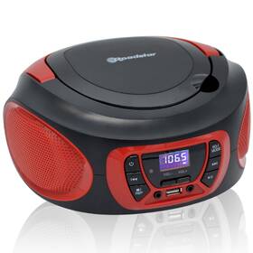 Rádioprijímač s CD Roadstar CDR-365 U čierny/červený

 obrázok produktu 2 z 4
