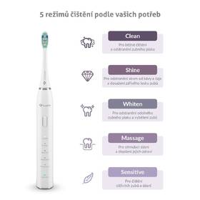 Zubná kefka TrueLife SonicBrush Clean30 White 

 obrázok produktu 1 z 9