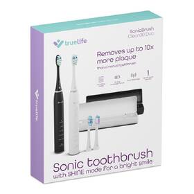 Zubná kefka TrueLife TrueLife SonicBrush Clean30 Duo čierna/biela

 obrázok produktu 11 z 11