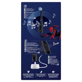 Zubná kefka Oral-B Spiderman + cestovné puzdro čierna

 obrázok produktu 1 z 5