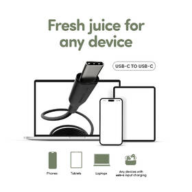 Kábel PanzerGlass empower USB-C/USB-C, 240 W, magnetický, 1,5m čierny

 obrázok produktu 4 z 5