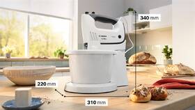 Ručný šľahač s misou Bosch MFQ37490 sivý/biely

 obrázok produktu 2 z 7