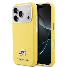 Kryt na mobil Karl Lagerfeld PU Karl and Choupette Heads Pins MagSafe na Apple iPhone 17 Pro žltý

 obrázok produktu 1 z 6