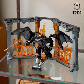Stavebnica LEGO® Icons 10367 Knižní zarážka: Pán prstenů – Balrog™ 

 obrázok produktu 2 z 9