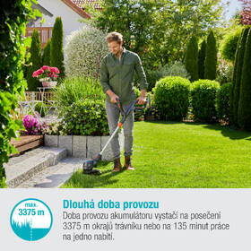 Kosačka strunová Gardena 14701-55 (bez batérie) 

 obrázok produktu 4 z 7