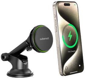 Držiak na mobil Cubenest S1C2 Magnetic, nabíjanie, aktívne chladenie čierny

 obrázok produktu 3 z 16