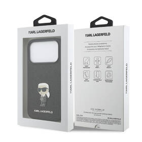 Kryt na mobil Karl Lagerfeld Fixed Glitter Metal Ikonik na Apple iPhone 17 Pro čierny

 obrázok produktu 7 z 7