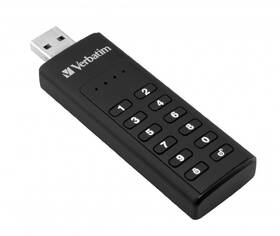 USB flashdisk Verbatim Keypad Secure, 64GB USB 3.0 čierny

 obrázok produktu 2 z 11