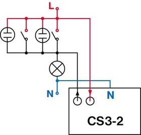 Spínač časový Elektrobock CS3-2 pod vypínač 

 obrázok produktu 5 z 5