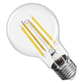 LED žiarovka EMOS Filament A60, 10,5 W, E27, teplá biela 

 obrázok produktu 2 z 7
