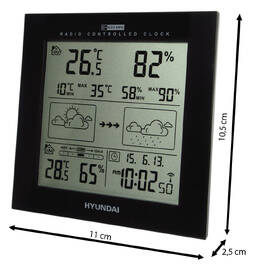Meteorologická stanica Hyundai WS 2244 B čierna

 obrázok produktu 1 z 7