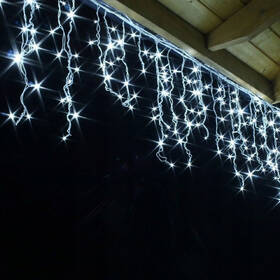 Vianočné osvetlenie ColorWay vonkajšie, 192 LED, 220V AC, 6× 0,6m, studená biela 

 obrázok produktu 9 z 19