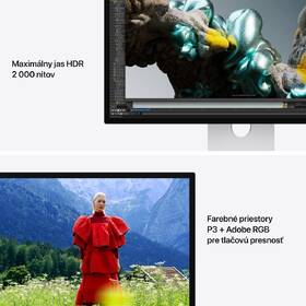 Monitor Apple Studio Display XDR - sklo s nanotexturou - stojan s nastavitelným náklonem a výškou 

 obrázok produktu 4 z 9
