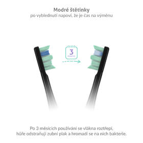 Náhradné hlavice TrueLife SonicBrush Clean-series heads Standard black 8 pack čierna

 obrázok produktu 2 z 3